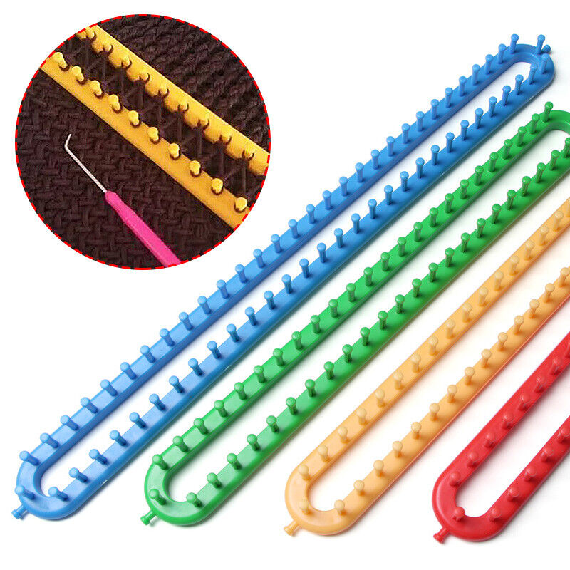 Creative Knit Hobby Knitting Loom Needle Plastic Weaving Tool Hook 1 Set Tool